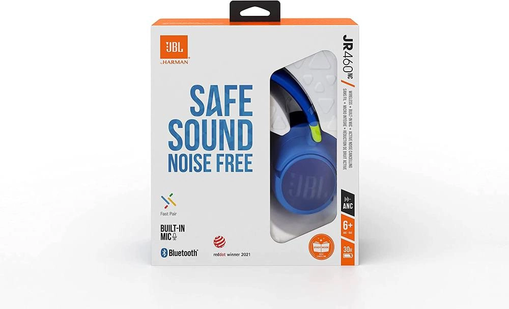 JBL JR460 simsiz quloqchi, Blue - rasm №7 JBL JR460 simsiz quloqchi, Blue narxi