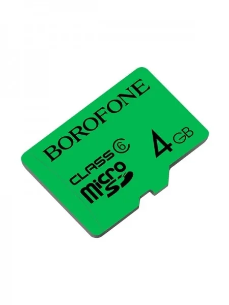 BOROFONE TF MEMORY CARD 4GB Micro SD Class 6 xotira kartasi sotib olish