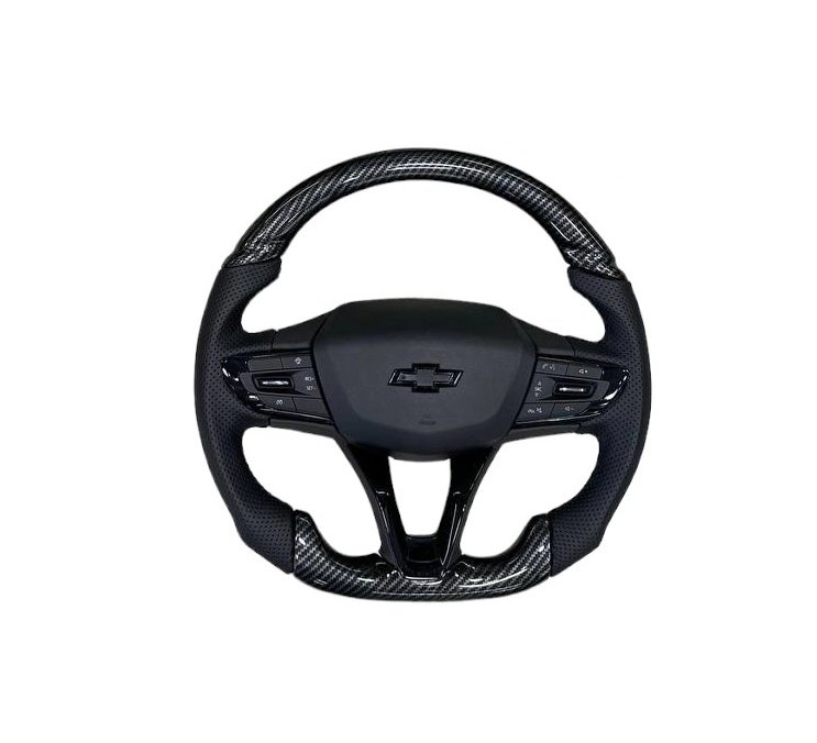 Chevrolet Tracker 2 uchun anatomik, qora charmli rul - rasm №2 Chevrolet Tracker 2 uchun anatomik, qora charmli rul sotib olish