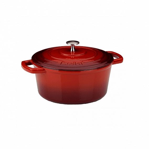 Qozon cho'yan Qopqoqli KELA CALIDO, 3,8 L, QIZIL sotib olish