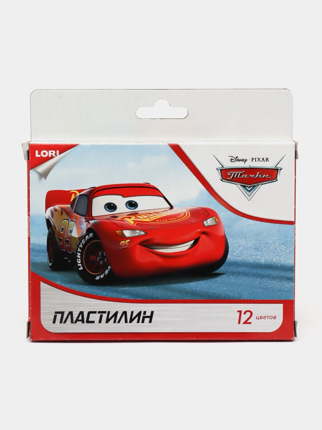 Plastilin Disney "Тачки" 12 rangli 15 g dan, Yevropodves bilan. arzon