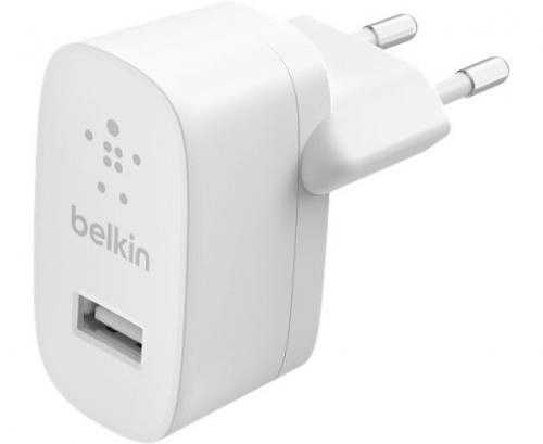 Belkin SINGLE USB-A WALL CHARGER, 12W (WCA002VFWH) tarmoq quvvatlagichi O'zbekistonda