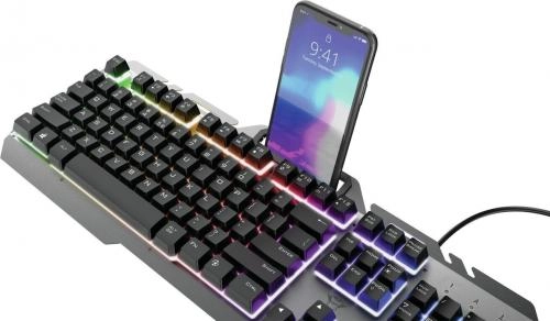 Клавиатура TRUST GXT 853 Esca Metal USB Black в Узбекистане