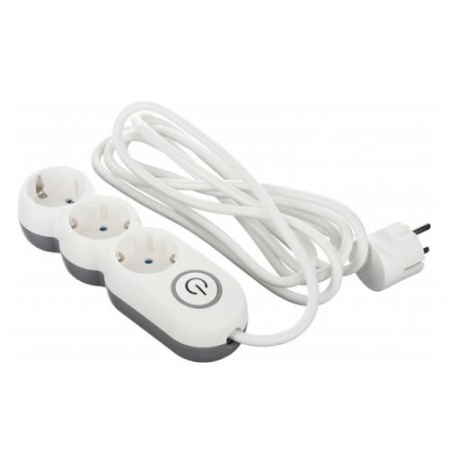 Сетевой фильтр 2E 3 розетки 3 м (2E-U03VES3M) в Узбекистане