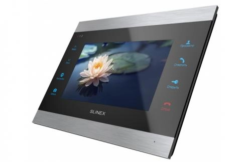 Slinex SL‑07IP Silver-Black videodomofoni O'zbekistonda