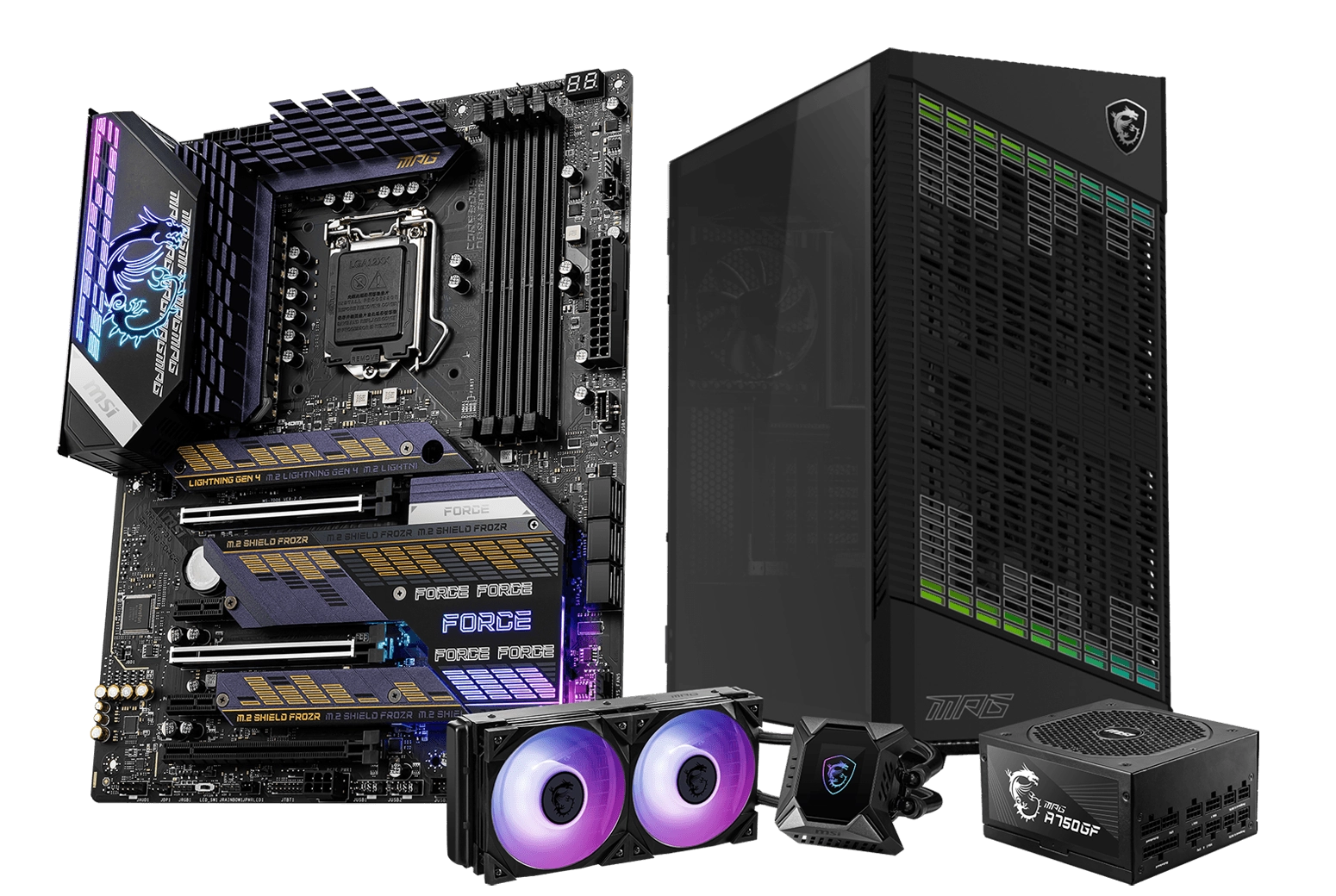 Материнская плата MSI MPG Z590 GAMING FORCE - фото №4 Материнская плата MSI MPG Z590 GAMING FORCE в Узбекистане