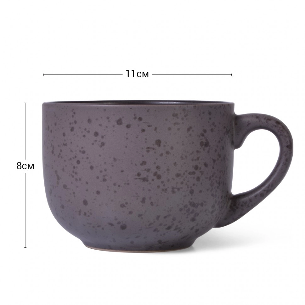 Fissman 450ml jigarrang keramika krujkasi O'zbekistonda