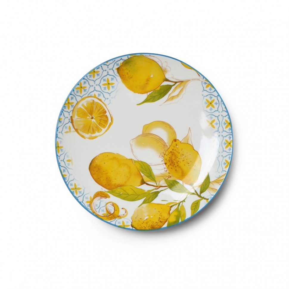 FISSMAN CAPRI tarelkalar to‘plami, 20,4sm 4 dona (farfor) O'zbekistonda