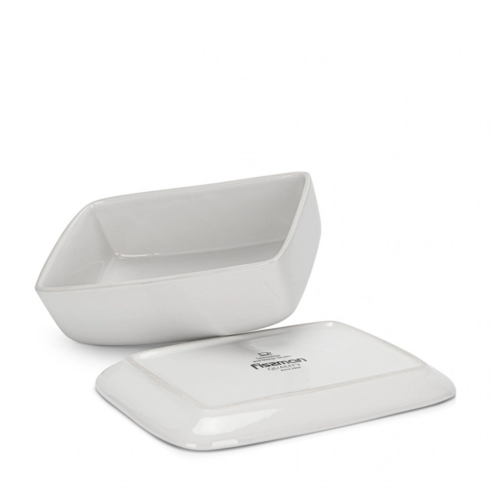 Fissman CELINE keramik sariyog‘ idishi, 20x10,5 sm - rasm №4 Fissman CELINE keramik sariyog‘ idishi, 20x10,5 sm O'zbekistonda