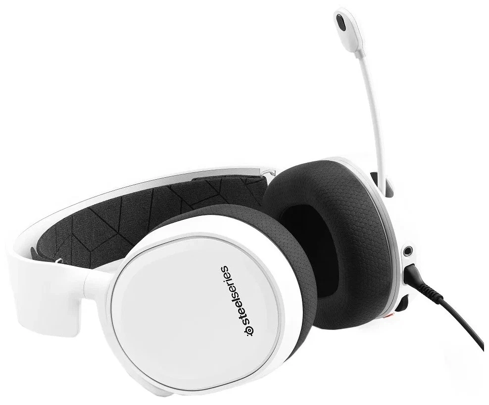 Компьютерная гарнитура SteelSeries Arctis 3 White в Узбекистане