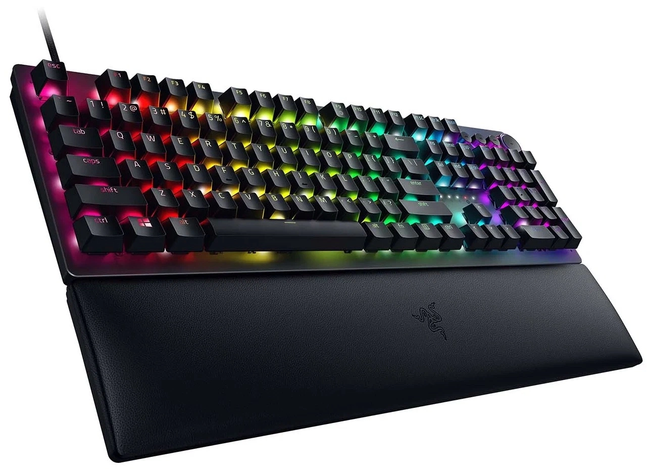 Razer Huntsman V2 Optical Linear Red Switch klaviaturasi O'zbekistonda