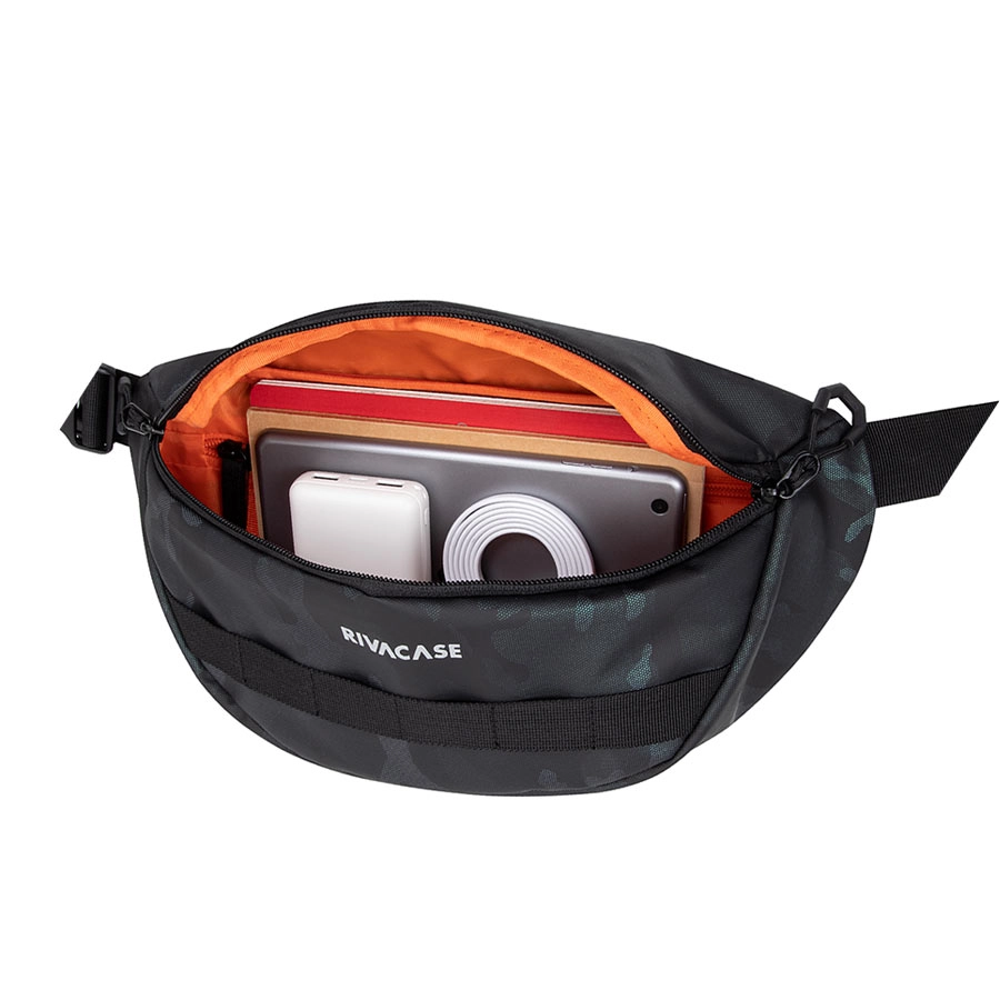 Rivacase 7614 Navy camo mobil qurilmalar uchun bel sumkasi O'zbekistonda