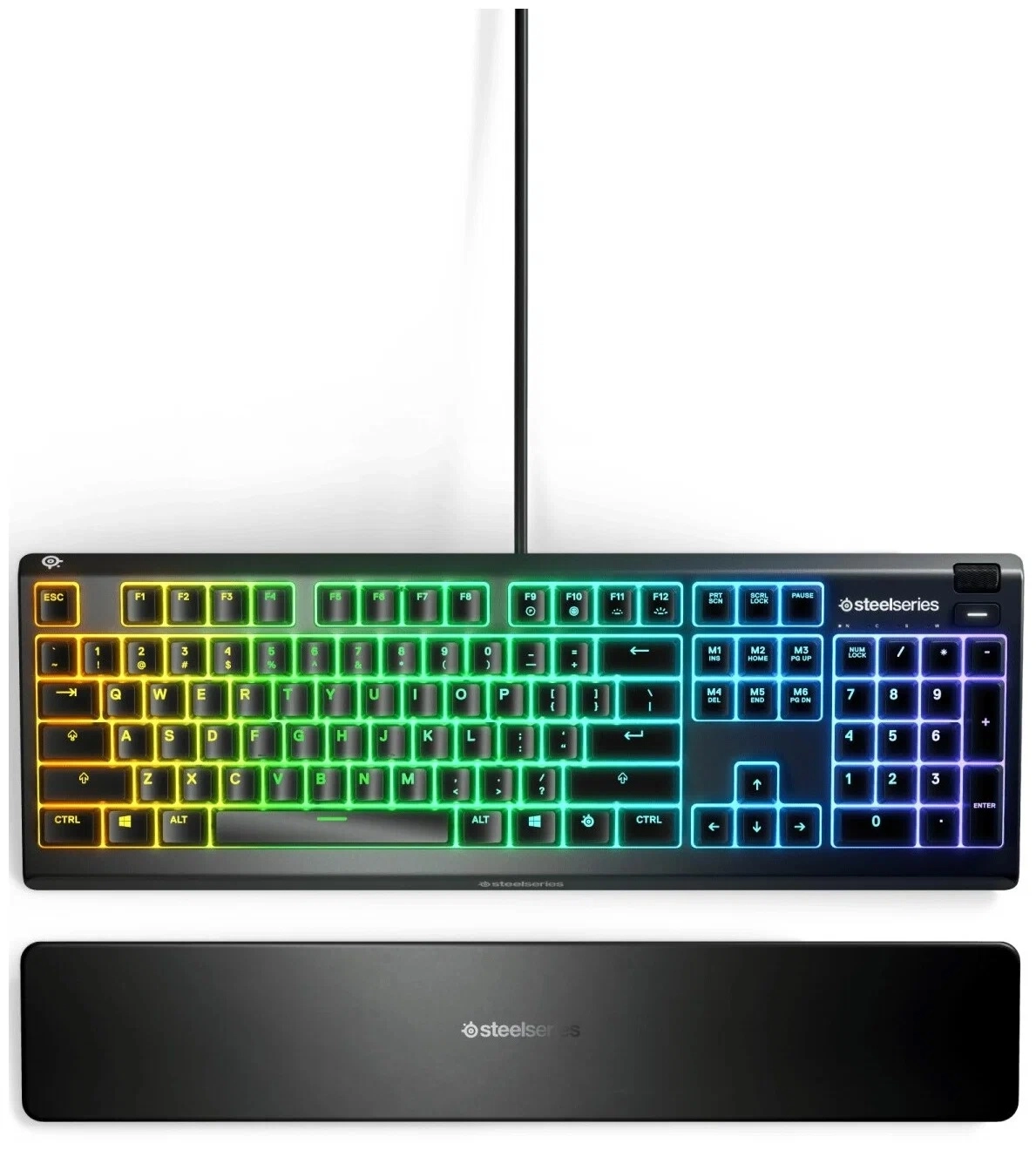 SteelSeries Apex 3 Gaming Keyboard Whisper Quiet Switches RU klaviaturasi - rasm №4 SteelSeries Apex 3 Gaming Keyboard Whisper Quiet Switches RU klaviaturasi O'zbekistonda