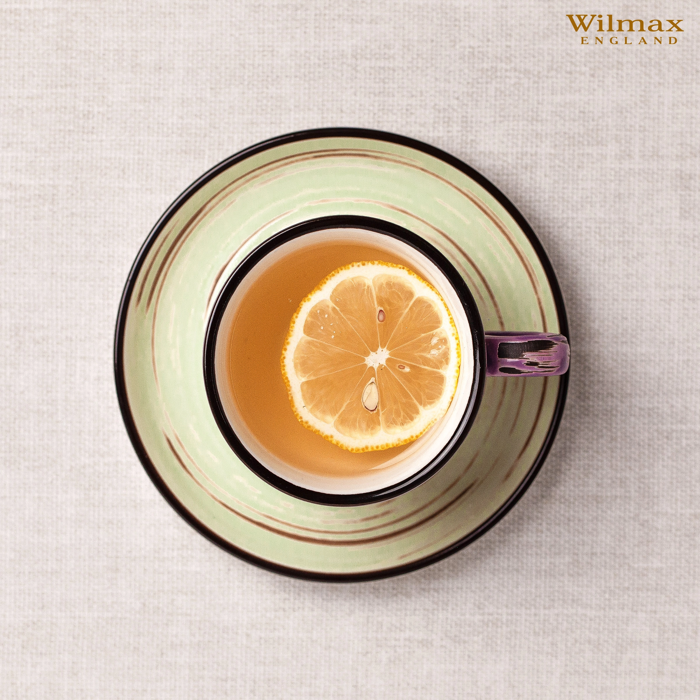 Блюдце Wilmax 14см WL-669135 / B (Фисташковый) в Узбекистане