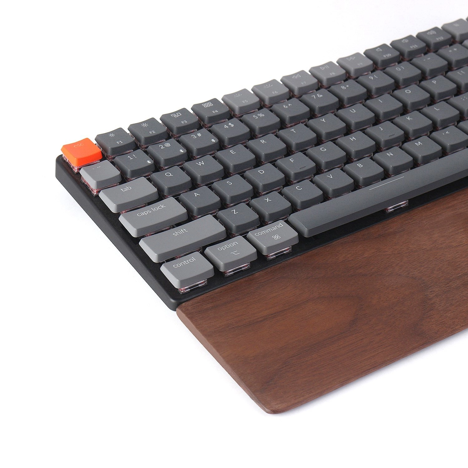 Keychron K2/K6 Walnut Wood Palm Rest qo&lsquo;l uchun tagligi O'zbekistonda