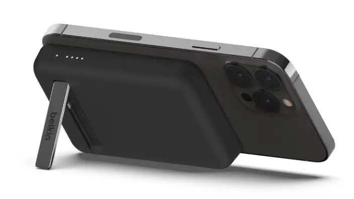 Портативный аккумулятор Power Bank Belkin Magnetic Wireless 5000 + stand Black в Узбекистане