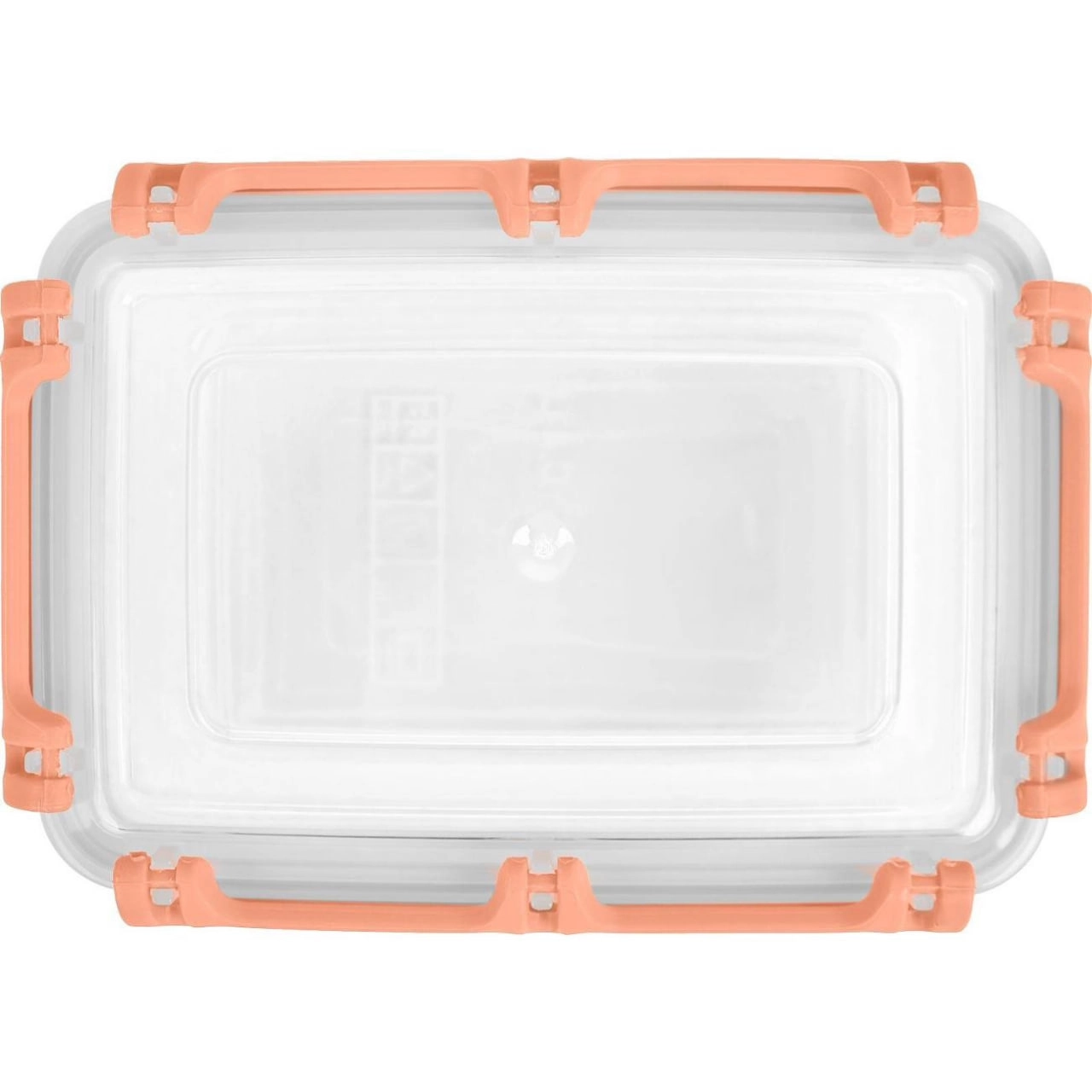 Plast Team BERGEN mahsulotlar uchun qulfli konteyner, 0,7 litr, shaftoli karameli rangi O'zbekistonda