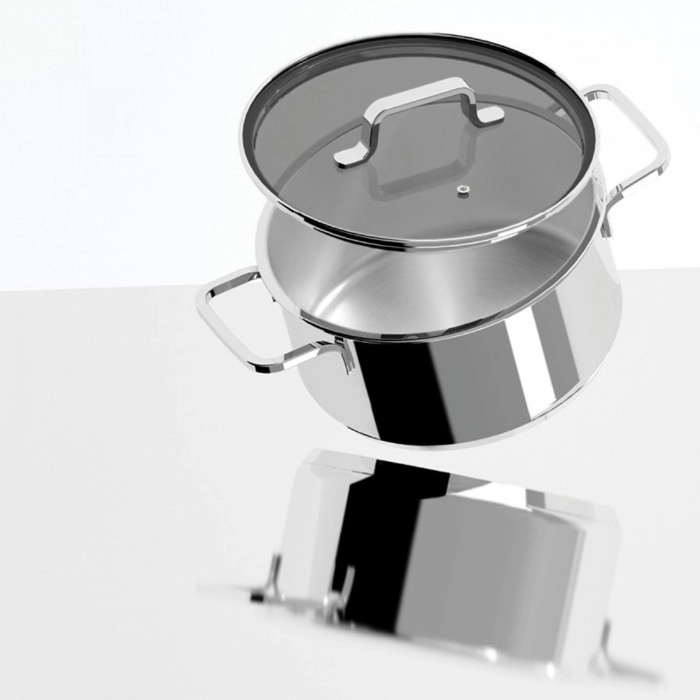 Кастрюля с крышкой Berghoff Helix 2,1 л 1315078 - rasm №4 Кастрюля с крышкой Berghoff Helix 2,1 л 1315078 O'zbekistonda