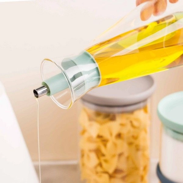 Berghoff LEO 3950118 raqamli 0,5 litrlik o‘simlik yog‘i uchun dozatorli shisha idish O'zbekistonda