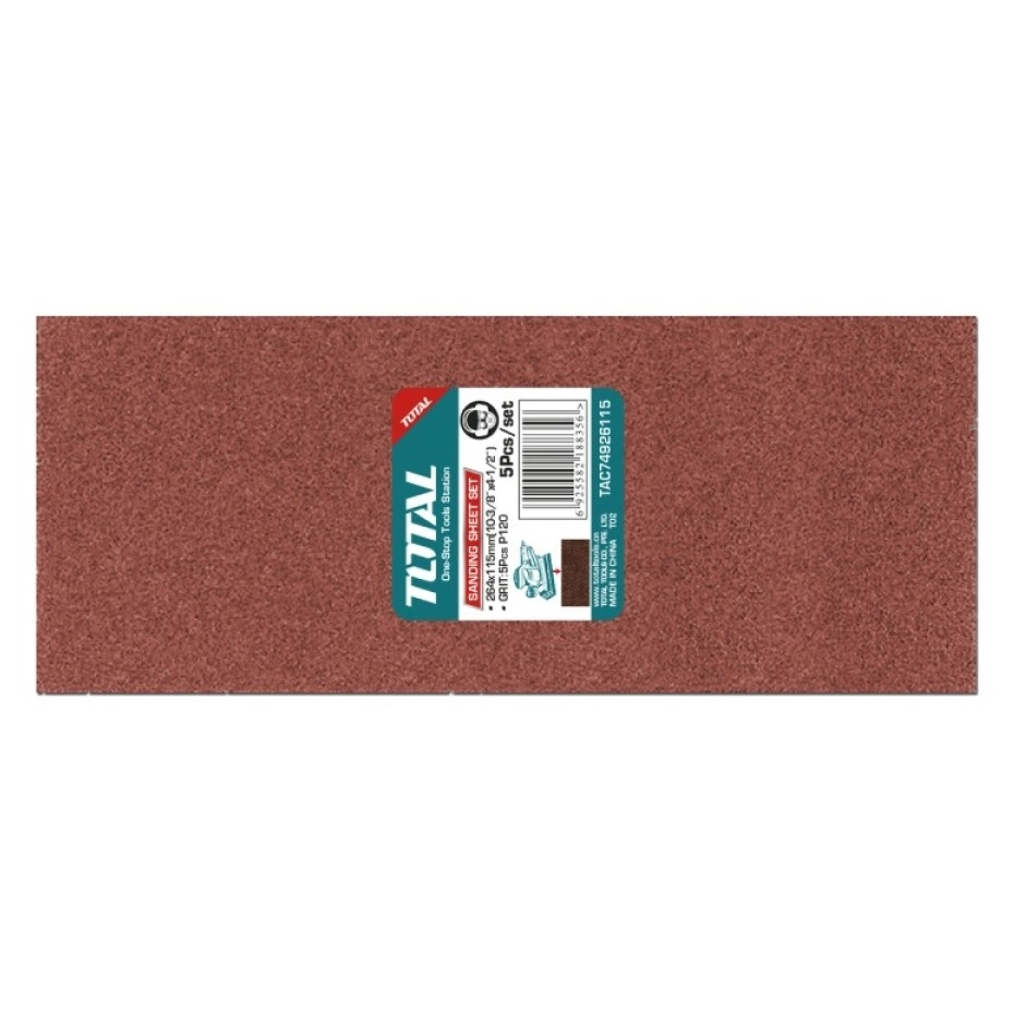 Набор шлифовальных листов TOTAL 264x115 мм TAC74926115 купить