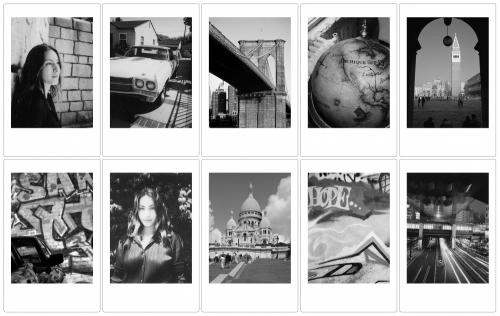 Пленка INSTAX MINI MONOCHROME WW1 (10 шт) недорого