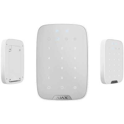 Ajax Keypad Plus (9SA) oq rangli klaviatura O'zbekistonda