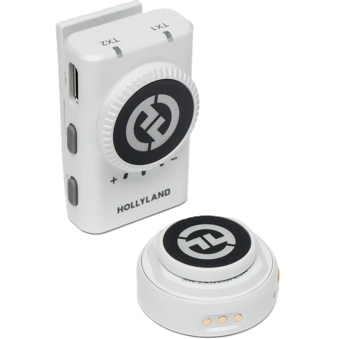 Hollyland Lark M2 Combo White simsiz mikrofon tizimi O'zbekistonda