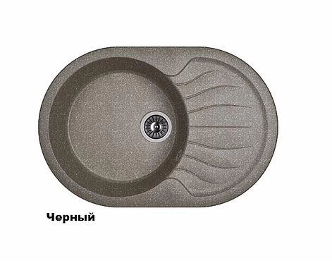 Кухонная мойка Dr. Gans "Берта 760" (Белый, Дюна, Латте, Серый, Терра, Терракота, Черный) рассрочка