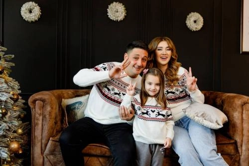 Детский свитер "Новый год!" (3-8 лет) рассрочка