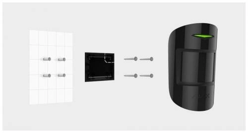 Датчик движения с иммунитетом к животным Ajax MotionProtect Black онлайн