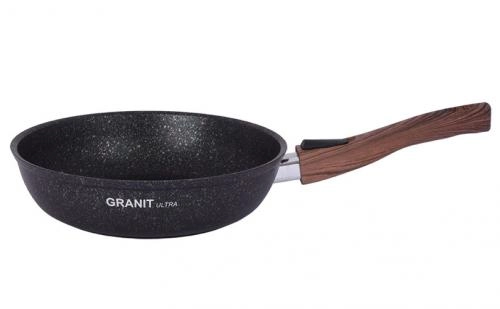 Сковорода со съемной ручкой Kukmara Granit Ultra 24 см (Original, Blue) рассрочка