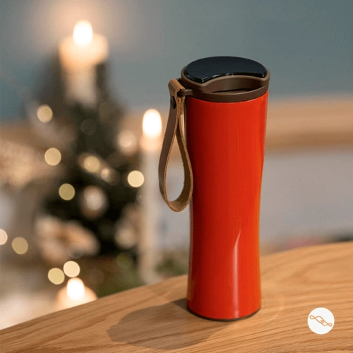 Термокружка Xiaomi Kiss Kiss Fish OLED Red рассрочка