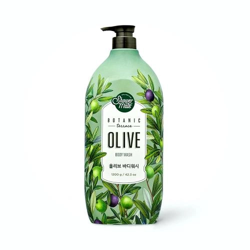 Гель для душа Олива Shower Mate Botanic Terrace Olive Body Wash 1200g купить