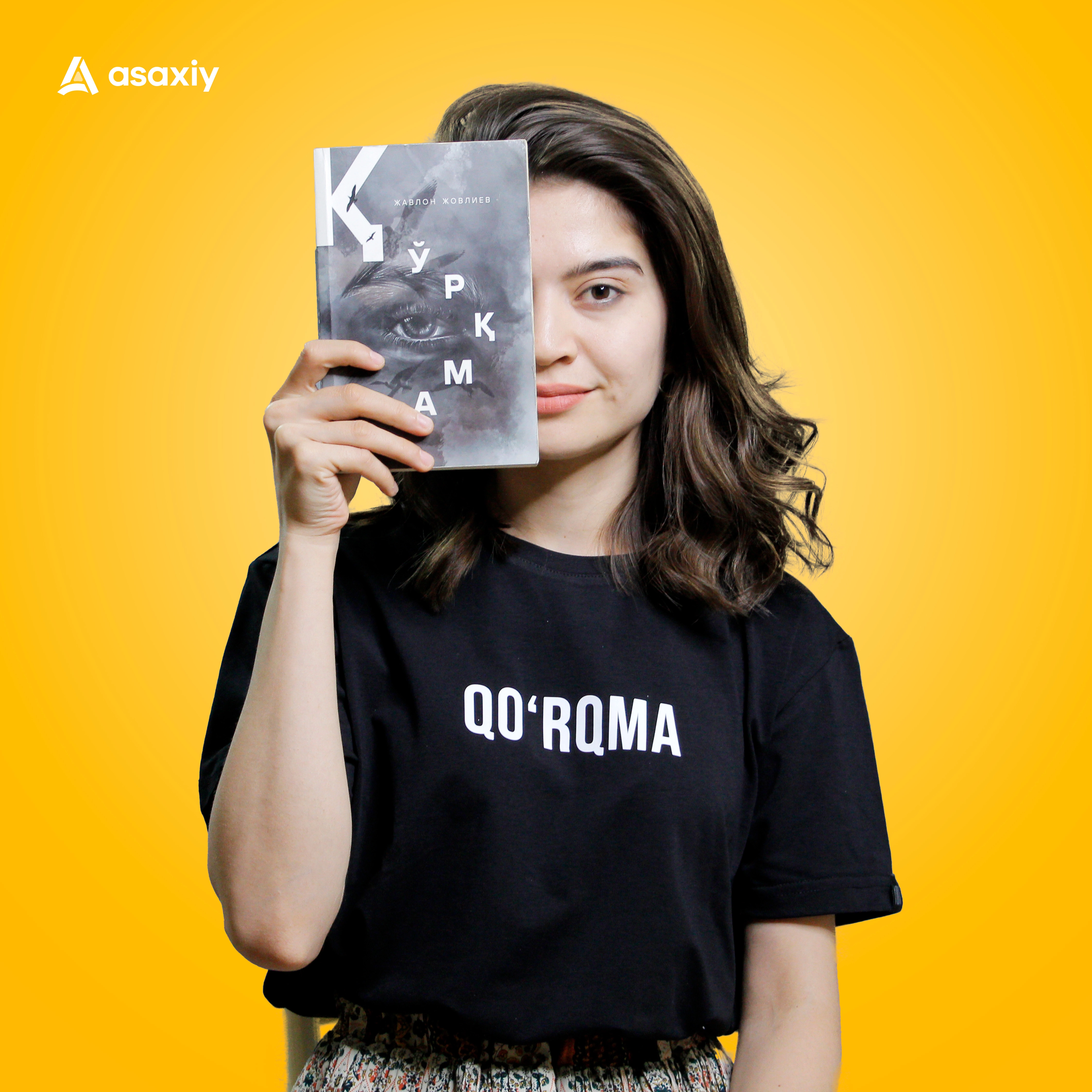 YOKI "Qo'rqma" Black futbolkasi M bo'lib to'lash