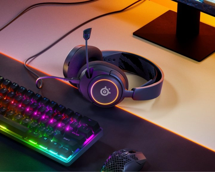 Компьютерная гарнитура SteelSeries Arctis Nova 3 Black рассрочка