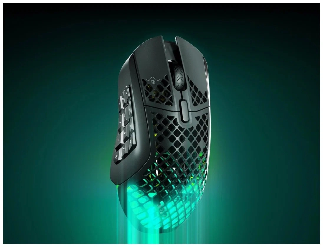 Беспроводная мышь SteelSeries Aerox 9 Wireless Black рассрочка