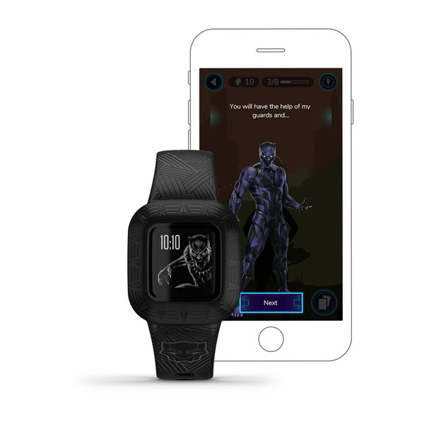 Garmin VIVOFIT JR 3 Black Panther, bolalar aqlli soati bo'lib to'lash