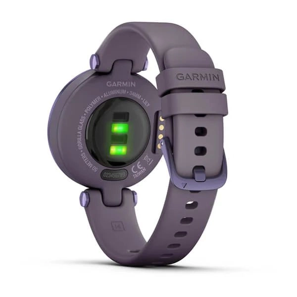 Смарт часы Garmin LILY Sport (безель цвета полночная орхидея, корпус темная орхидея и силиконовый ремешок) - фото №6 Смарт часы Garmin LILY Sport (безель цвета полночная орхидея, корпус темная орхидея и силиконовый ремешок) рассрочка