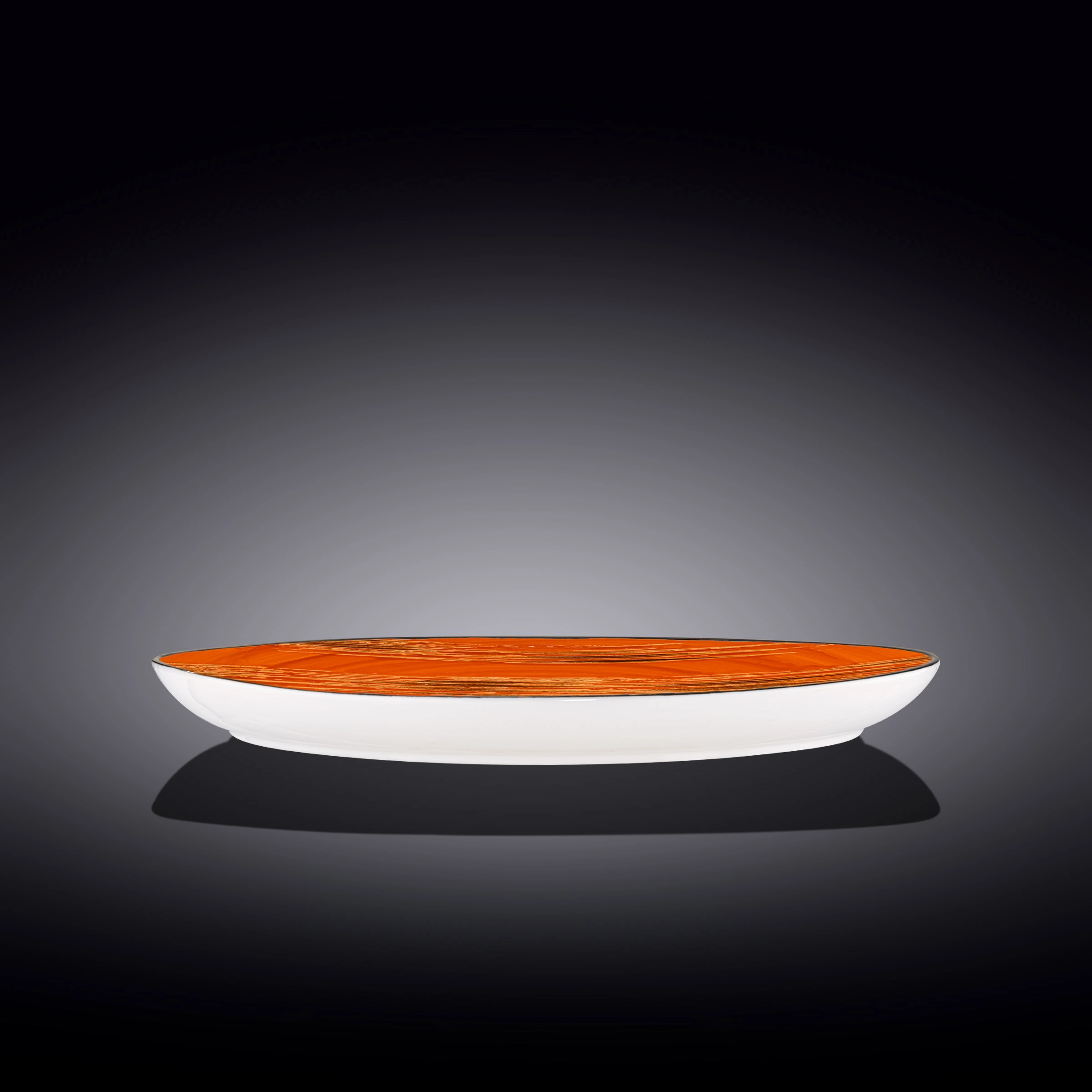 Блюдо в форме камня Wilmax 33x24,5 см WL‑668342/A (Оранжевый) недорого