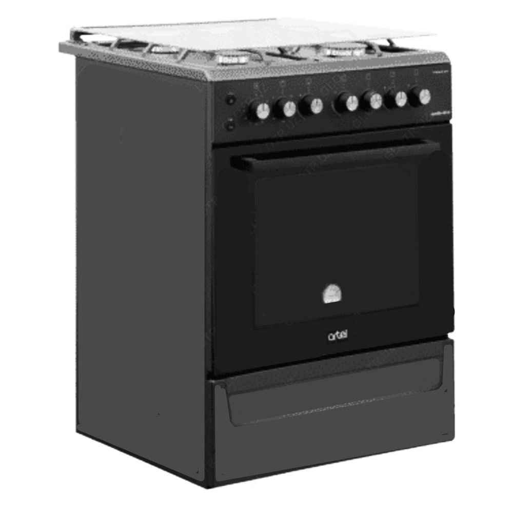 Artel Milagro 01-K CHU Classic qora kombinatsiyalangan gaz plitasi sotib olish