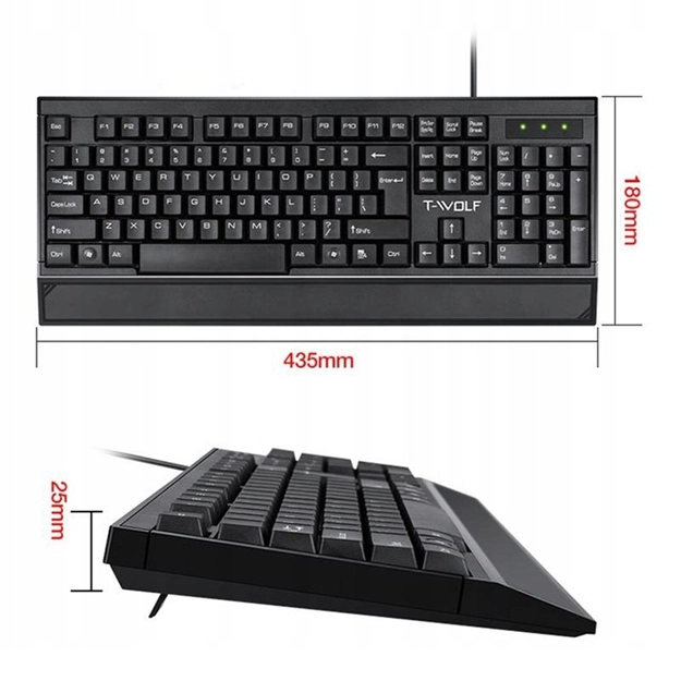 Thunderwolf T13 klaviaturasi bo'lib to'lash