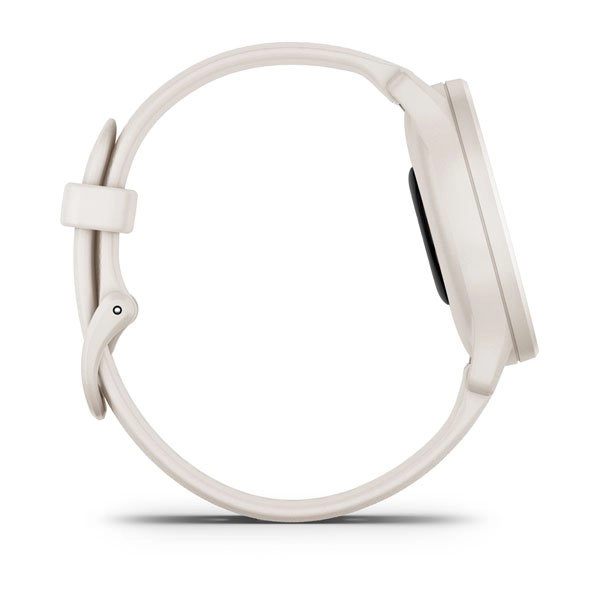Garmin VIVOMOVE SPORT Ivory Case and Silicone Band with Peach Gold Accents smart-soati bo'lib to'lash