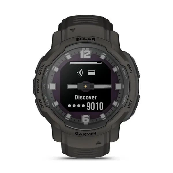 Смарт часы Garmin INSTINCT CROSSOVER Solar Graphite рассрочка