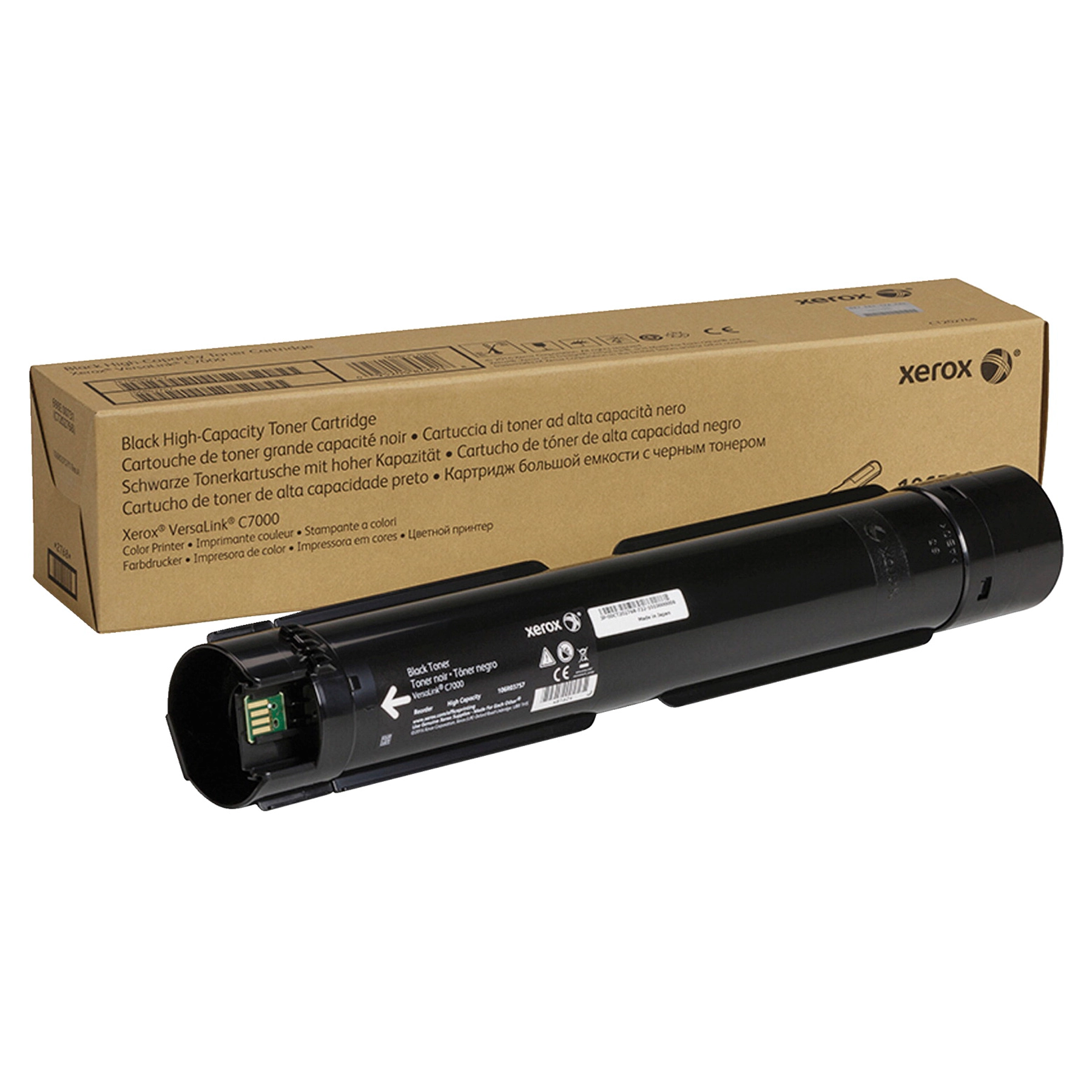 Xerox 106R03745 VersaLink C7020, Xerox VersaLink C7025, Xerox VersaLink C7030 (23600 str) qora kartriji sotib olish