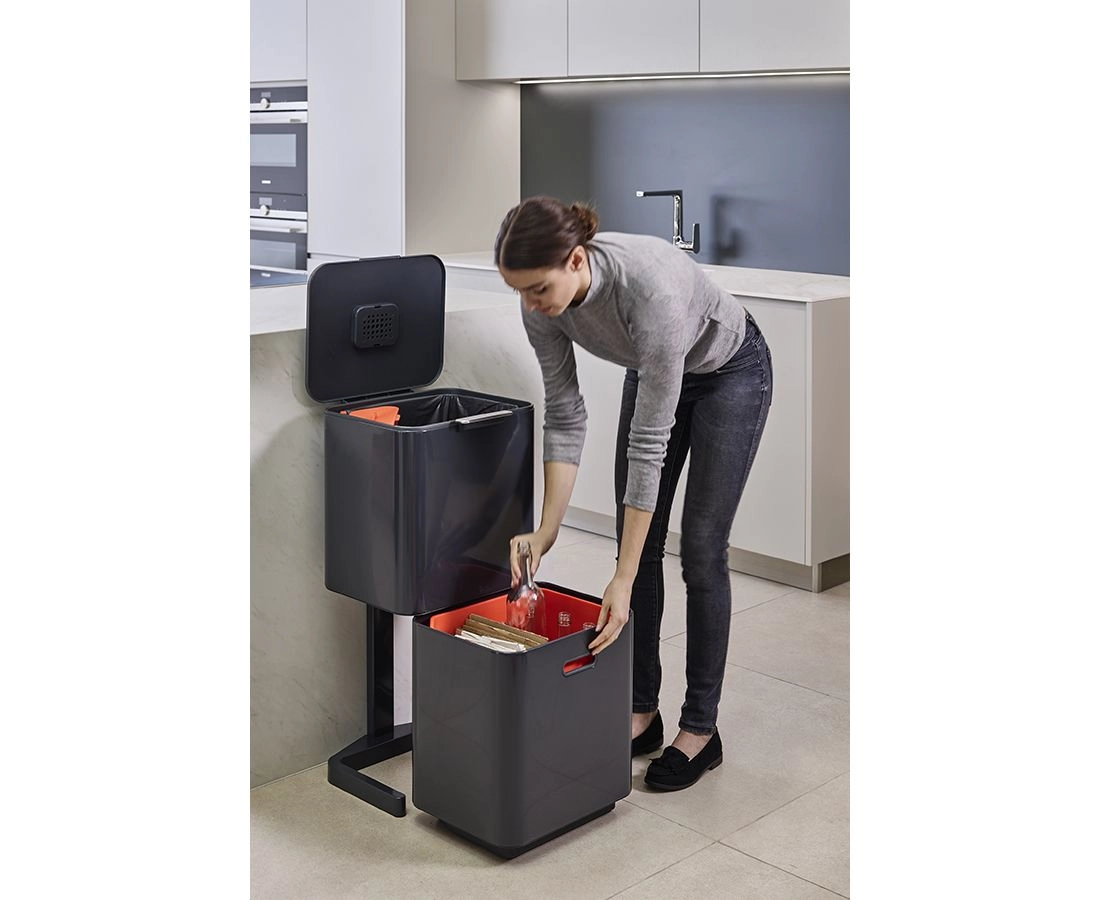 Joseph Joseph Totem Max 60 l 30062 ikki qutili axlat konteyneri bo'lib to'lash