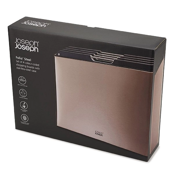 Joseph Joseph Folio Steel 60172 taxtachalar to'plami, 4 dona bo'lib to'lash