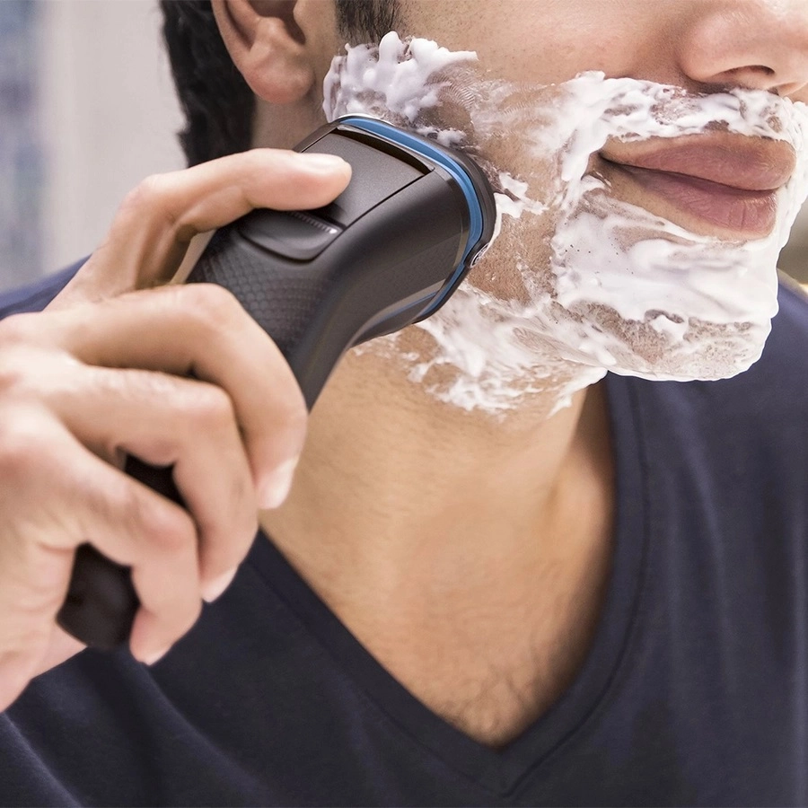 Philips S3122/51 3000 Series nam va quruq elektr soqol mashinasi bo'lib to'lash