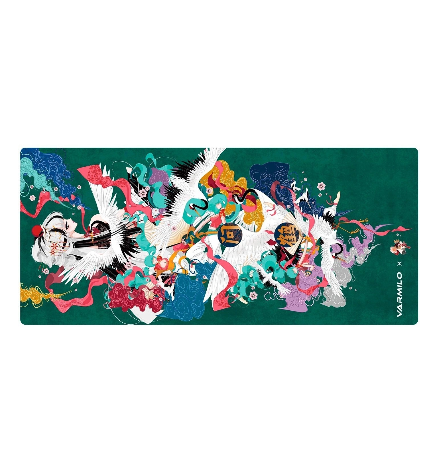 Коврик для мыши Varmilo Crane Desk Mat XL - фото №2 Коврик для мыши Varmilo Crane Desk Mat XL купить