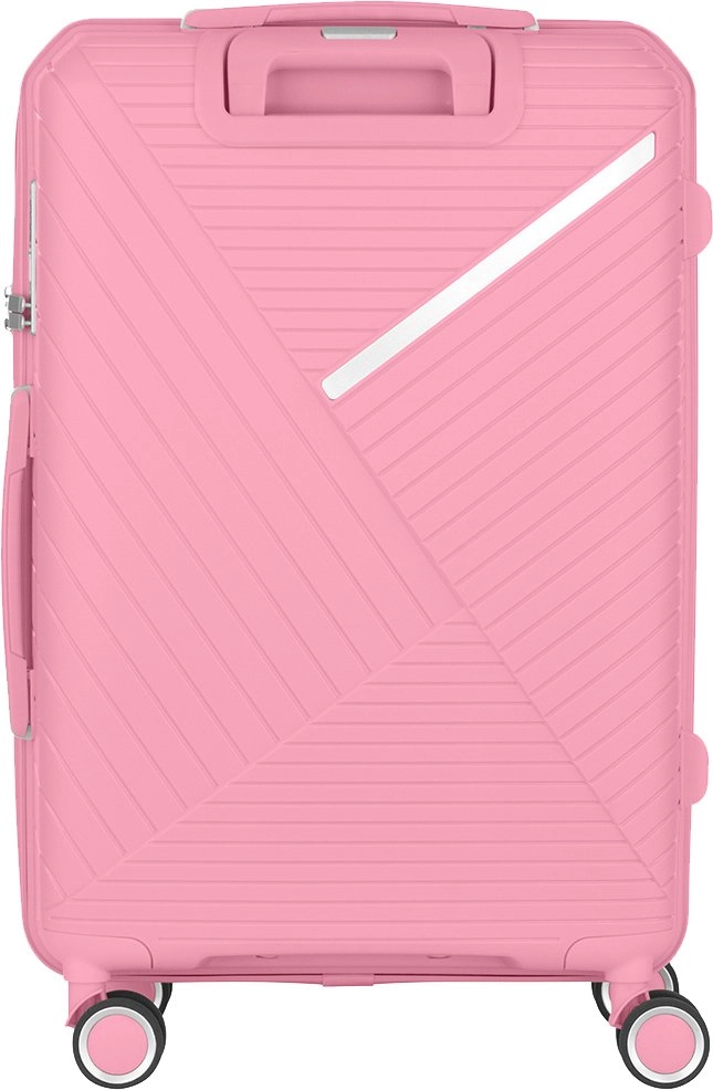 2E SIGMA (L+M+S) Pink plastik chamadonlar to‘plami bo'lib to'lash