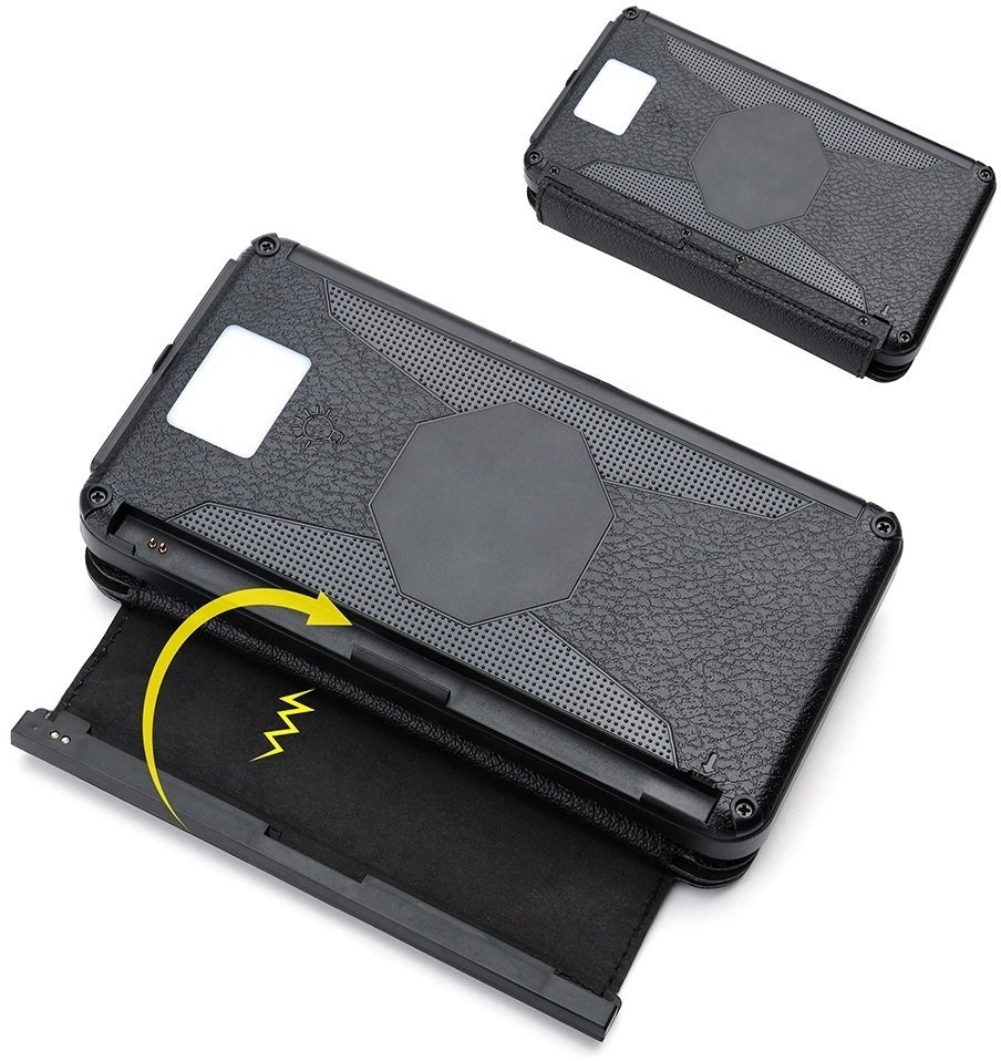 Портативное зарядное устройство Power Bank 2E Solar 20000mAh Black онлайн